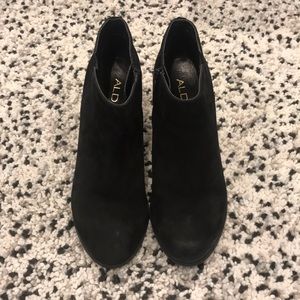 Aldo Suede Ankle Booties
